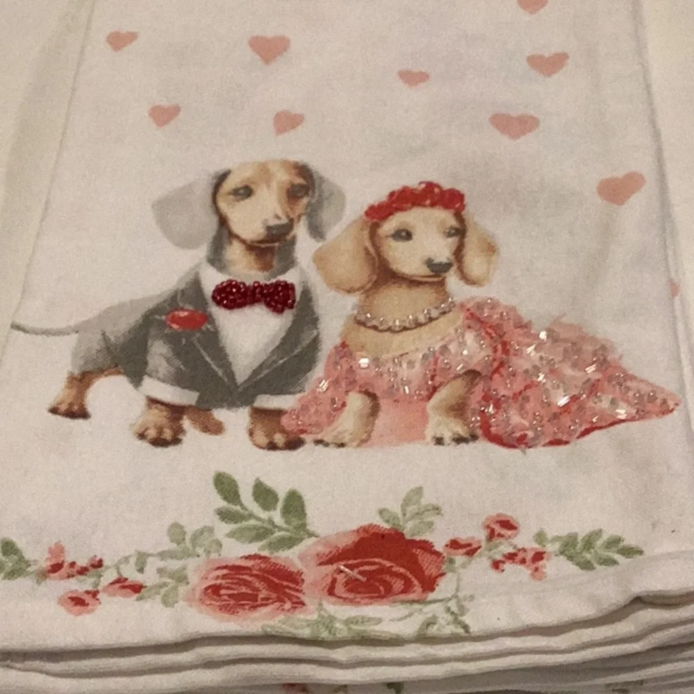 Valentine Kitchen Towels - set of 2